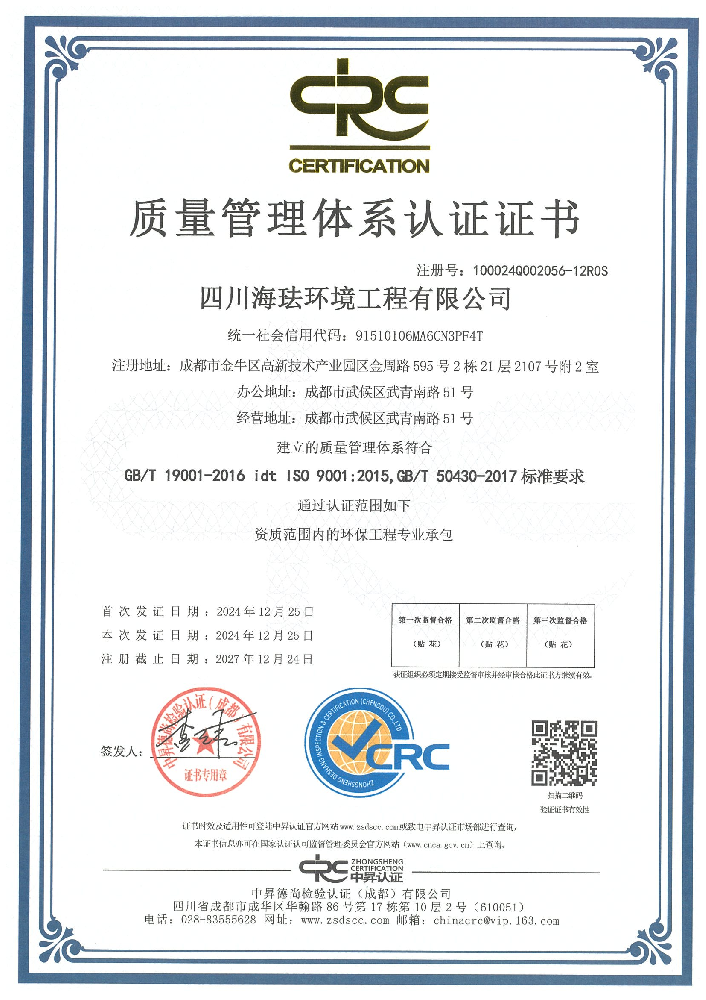 Management System Certification