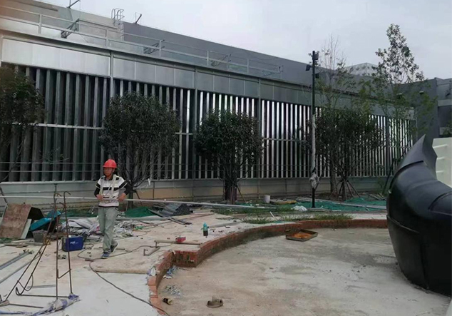 Commercial Complex Rooftop Noise Reduction Project