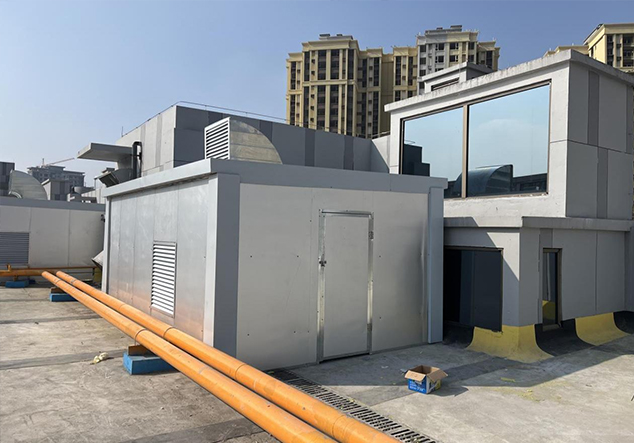 Equipment Room Noise Reduction Project